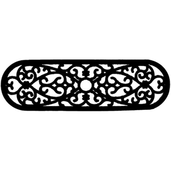 Imports Decor Inc Imports Decor 818RBM Elliptical Curl Door Welcome Mat 818RBM - main